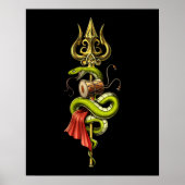 Poster Lord Shiva Trident (Devant)