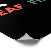 Poster L'Oreille Droite Est Sourde (Coin)