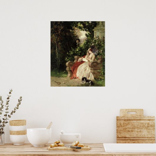 Poster L'oreillette, 1868 (Cuisine)