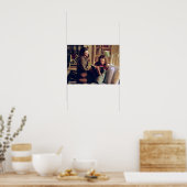 Poster Lorelai and Rory Sitting in Bedroom (Cuisine)