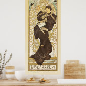 Poster Lorenzaccio par Alphonse Mucha (Cuisine)