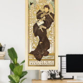 Poster Lorenzaccio par Alphonse Mucha (Bureau à domicile)