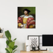 Poster Lorenzo de Medici - Raphael - c1518 (Bureau à domicile)