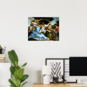 Poster Lorenzo Lotto Madonna et l'enfant avec les saints (Bureau à domicile)