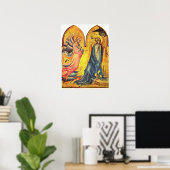 Poster Lorenzo Monaco - Annonciation (Bureau à domicile)
