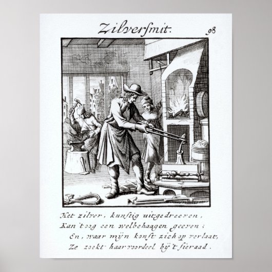 Poster L'orfèvre, 1718 (Devant)