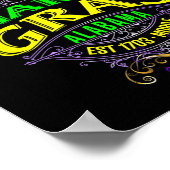 Poster L'original mobile Alabyma Mardi Gras (Coin)