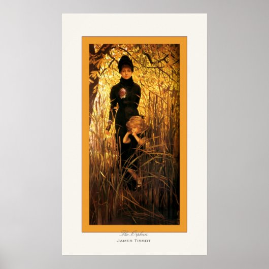 Poster L'Orphelin ~ James Tissot ~ Art (Devant)