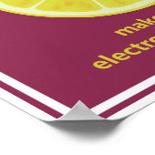 Poster Lorsque la vie vous donne des citrons, faites une  (Coin)