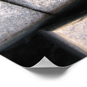 Poster Lorsque les arêtes se rencontrent, imprimer (Coin)