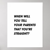 POSTER LORSQUE LES COUCHES CARRÉS (Devant)