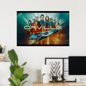 Poster l'orville Un verre de vin ou deux (Bureau à domicile)