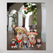 Poster Los amigos (Devant)