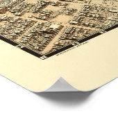 Poster Los Angeles, CA Carte panoramique - 1909 (Coin)