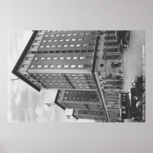 Poster Los Angeles, CA Vue de Biltmore Hotel