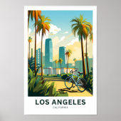 Poster Los Angeles California (Devant)