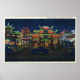 Poster Los Angeles, CaliforniaGateway à nouveau