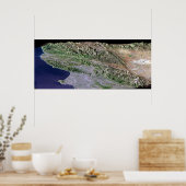 Poster Los Angeles, Californie (Cuisine)