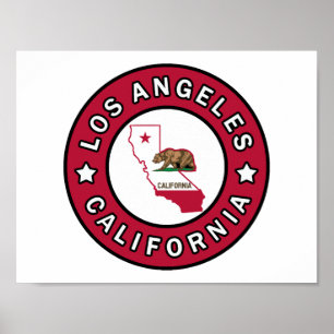 Poster Los Angeles Californie