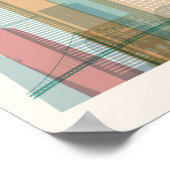 Poster Los Angeles, Californie | Ville Skyline (Coin)