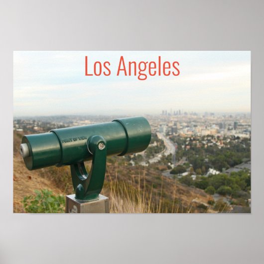 Poster Los Angeles de Mulholland Drive (Devant)