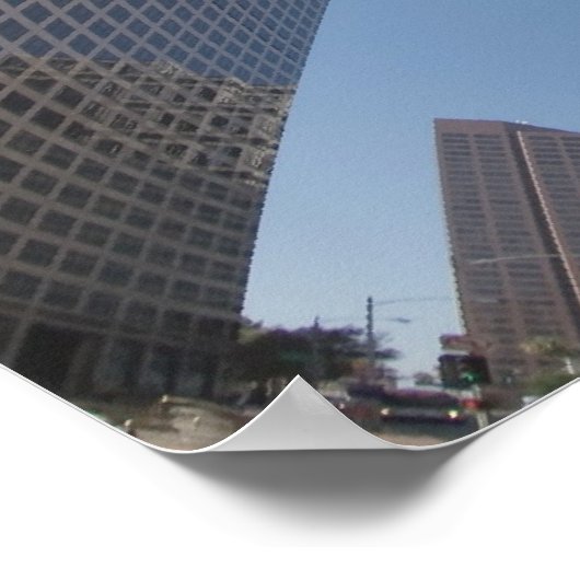 Poster Los Angeles Downtown Skyline (Coin)