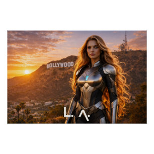 POSTER LOS ANGELES - LA