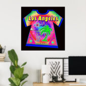 Poster "Los Angeles Vivid 4" (Bureau à domicile)