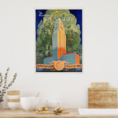 Poster Los Angeles, Wonder City (Cuisine)