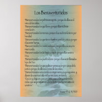 Los Bienaventurados, Cartel