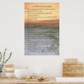 Poster Los Bienaventurados (version verticale) (Cuisine)