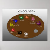 Poster Los Colores (Devant)
