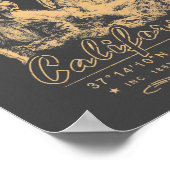 POSTER LOS GATOS PÈRE NOËL CLARA CALIFORNIE - BOBCAT VINT (Coin)