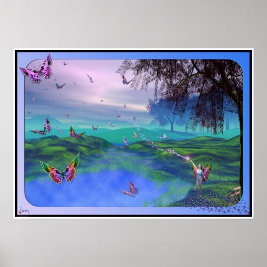 Poster Los Niños de la Hada Mariposa - Version 2.0 (Devant)