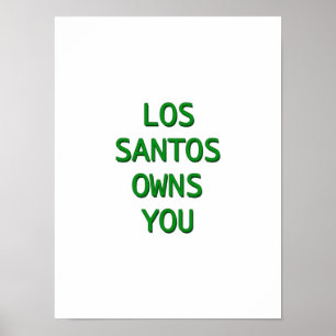 Poster Los Santos vous appartient