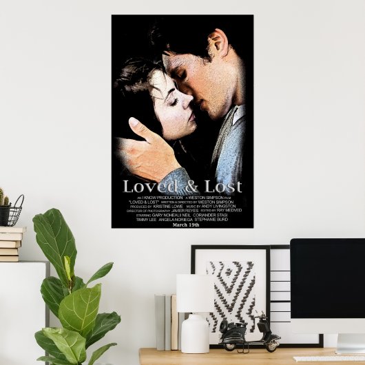 Poster Losse en verloren film (Thuiskantoor)