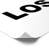 Poster Lost In the Fifth Dimension ? (Géométrie cube humo (Coin)