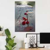 Poster Lost red petals (Bureau à domicile)