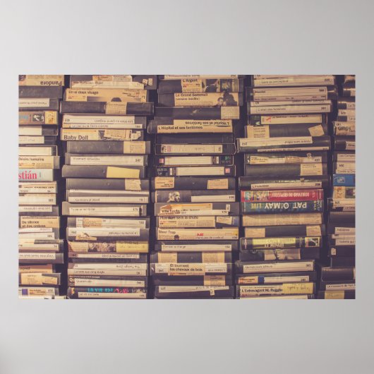 POSTER LOT DE BANDE VHS (Devant)