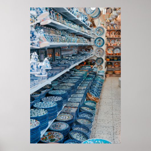 POSTER LOT DE DINNERWARE CÉRAMIQUE (Devant)