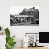 Poster Lot de voitures d'occasion de l'Ohio, 1938 (Bureau à domicile)