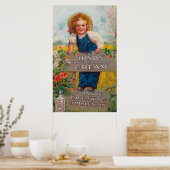 Poster Lotion au miel et à la crème d'amande (Cuisine)