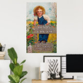 Poster Lotion au miel et à la crème d'amande (Bureau à domicile)