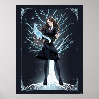 Poster L'Otter Patronus d'Anime Hermione Granger