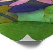 Poster lotus (Coin)