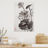 Poster Lotus (Cuisine)