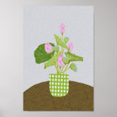 Poster Lotus (Devant)