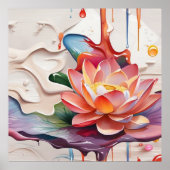 Poster Lotus Art (Devant)
