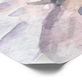 Poster *~* Lotus Beach Chakra Art Peinture Artistique (Coin)