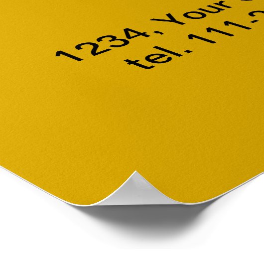 Poster Lotus blanc (Coin)